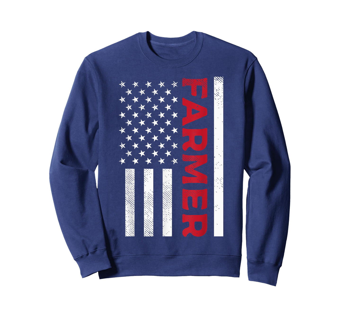American Flag Farmer Country Farming Farm Patriotic Gift T-Shirt