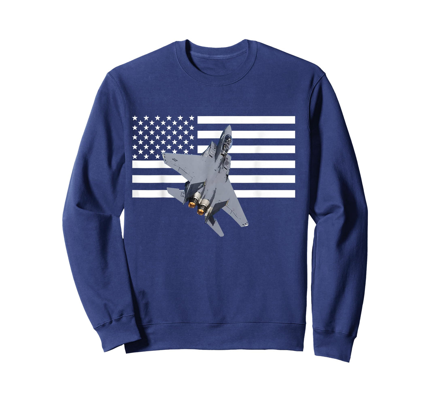 F-15 Eagle US American Flag T-Shirt