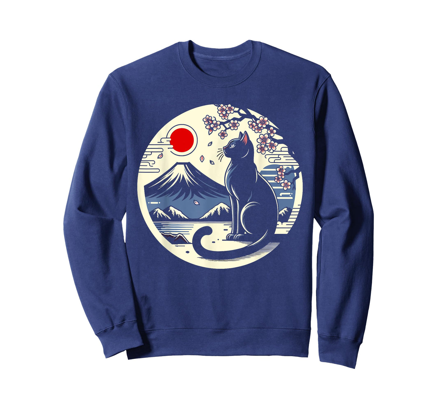 Kawaii Cat Anime Japanese Retro Men Women Kids Funny Cat T-Shirt