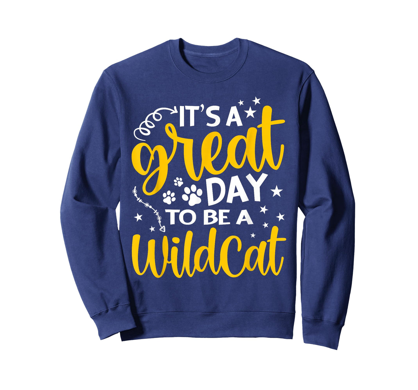 It's Great Day To Be A Wildcat Funny Cat Lover Kitty Kitten T-Shirt