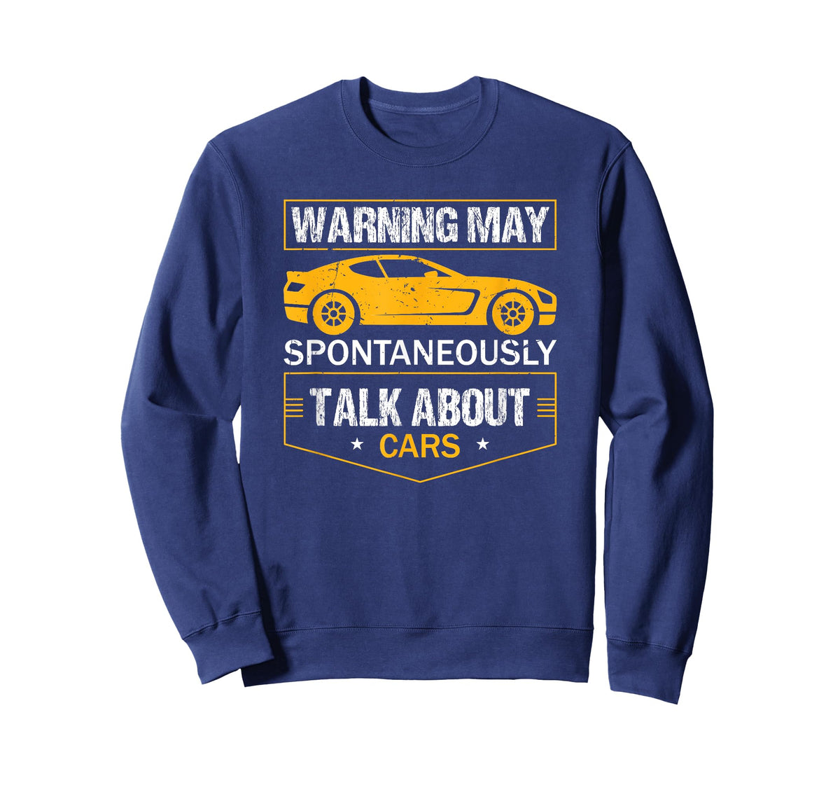 Warning May Spontaneously Start Talking About Cars Salesman T-Shirt