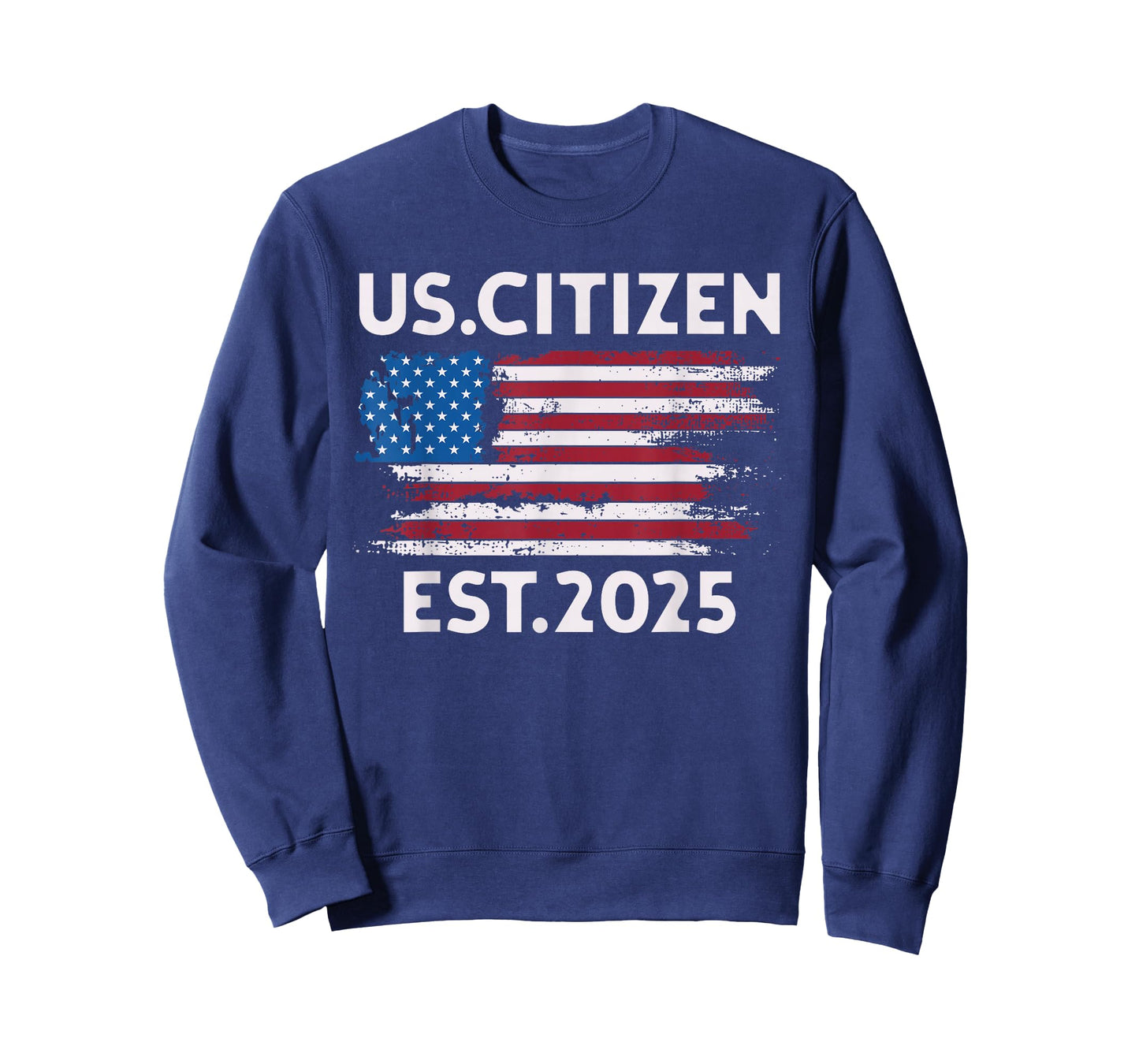 Proud New US Citizen Est 2025 American Immigrant Citizenship T-Shirt