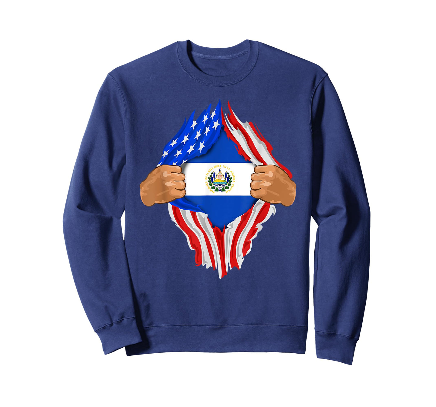 Salvadoran Blood Inside Me T-Shirt | El Salvador Flag Gift