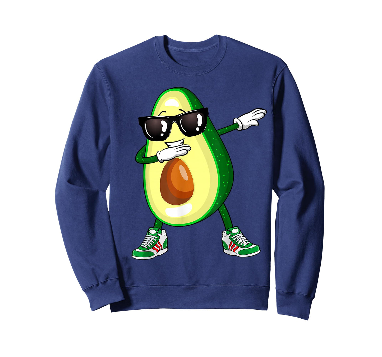 Dabbing Avocado Shirt Funny Vegan Food Lover Tee Kids Women T-Shirt