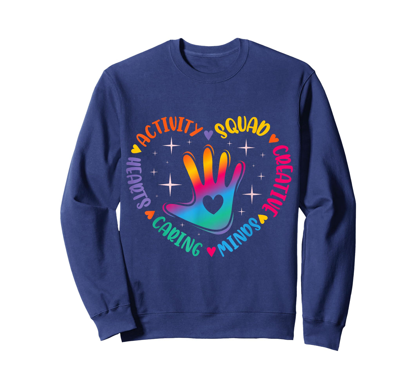 Activity Squad Creative Minds Caring Activities Assistant T-Shirt