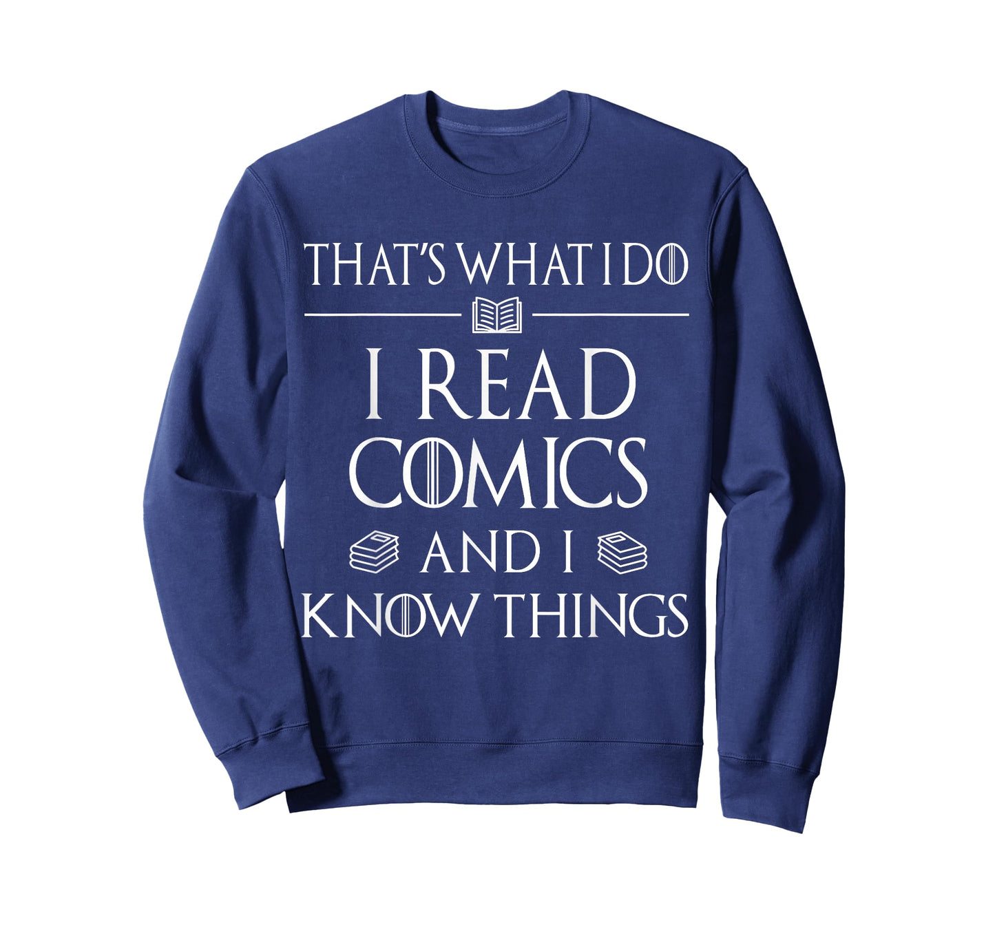 Comic Book Reader Gifts Read Comics and I Know Things T-Shirt
