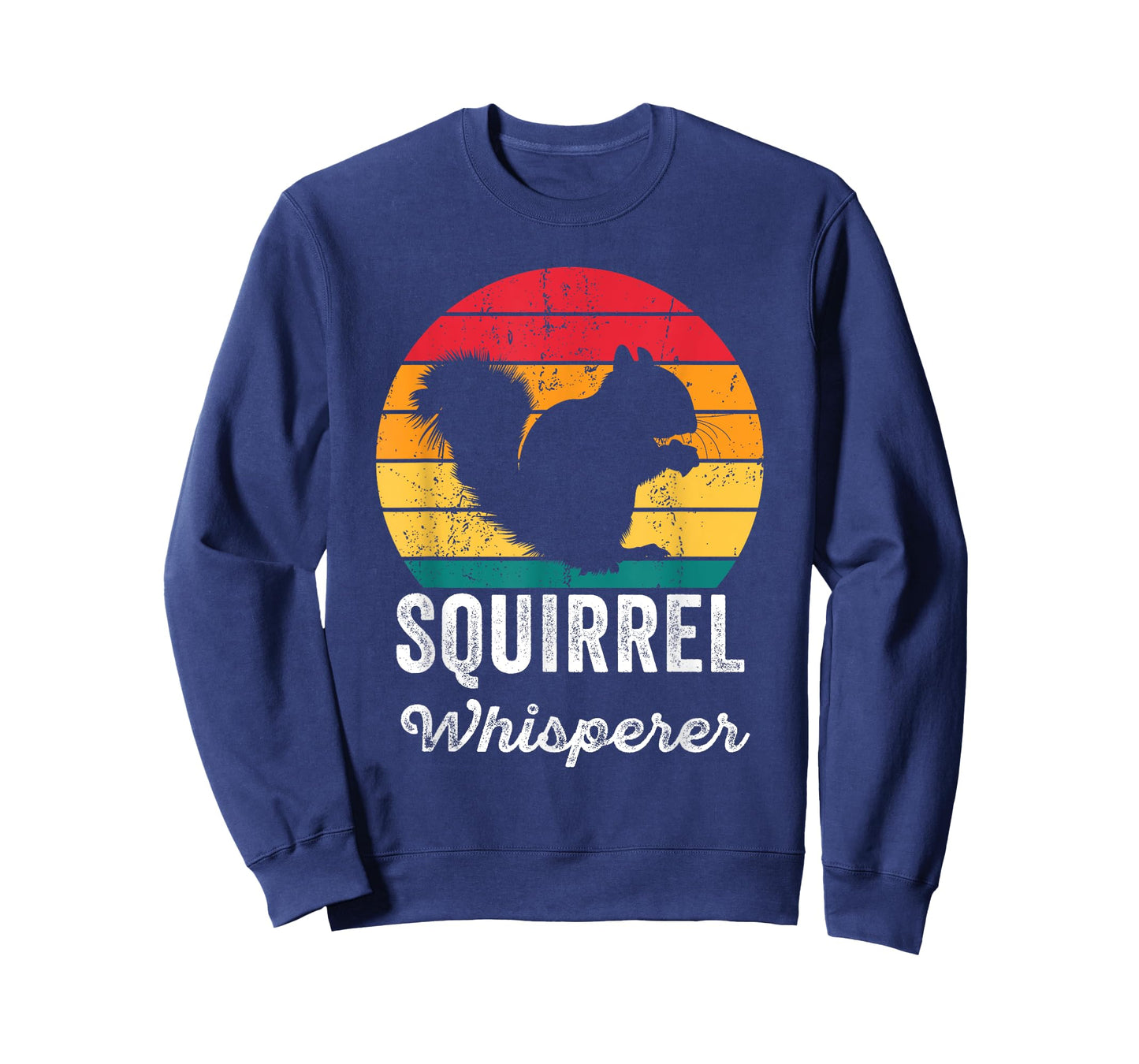 Squirrel Whisperer Vintage Squirrel Lover Men Women Kids Fun T-Shirt