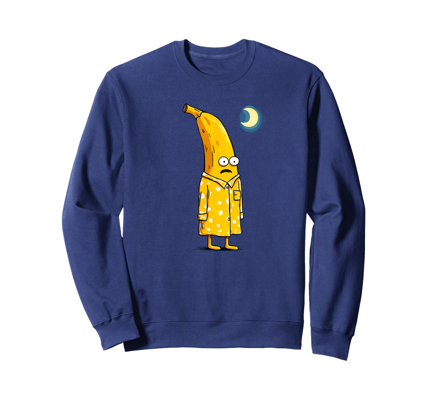 Funny Banana in Yellow Pajama Look T-Shirt