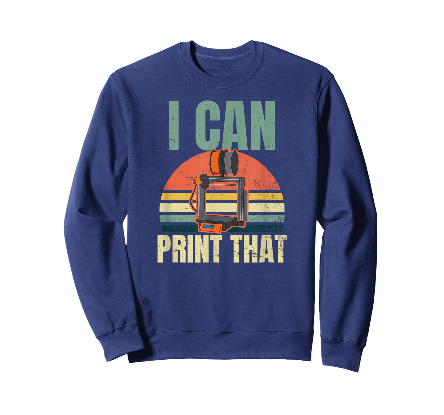 3D Printing Design Vintage I Can Print That Gift T-Shirt