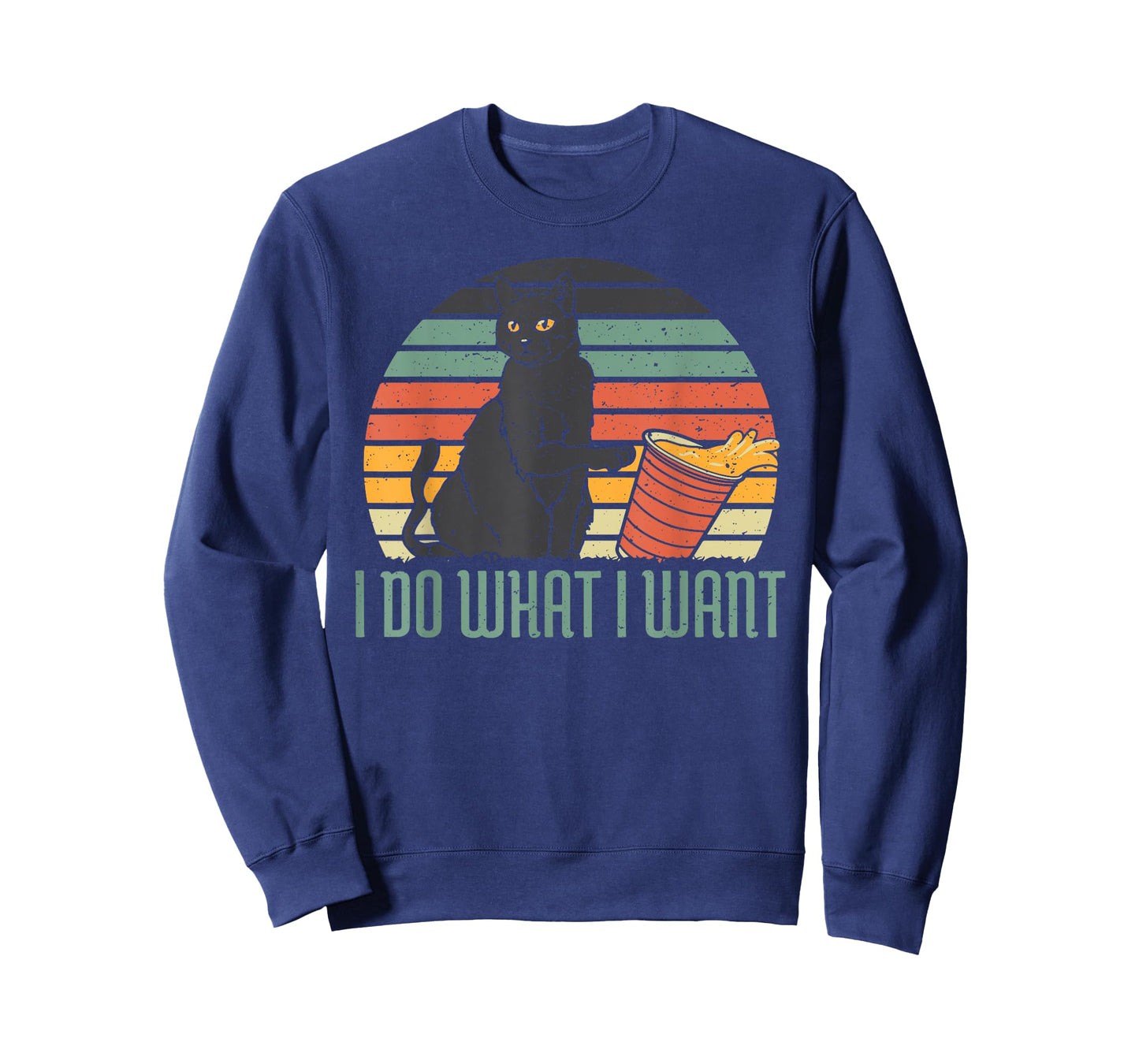 I Do What I Want Funny Cat Gift T-Shirt