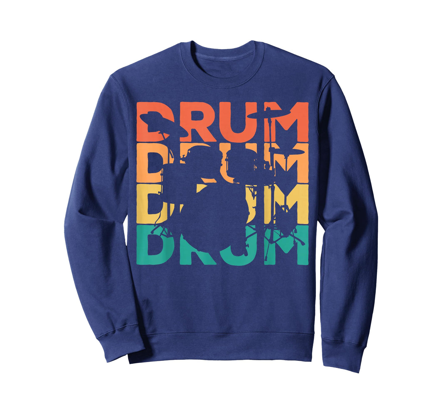 Retro Vintage Drums Gift for Drummers & Drummers T-Shirt