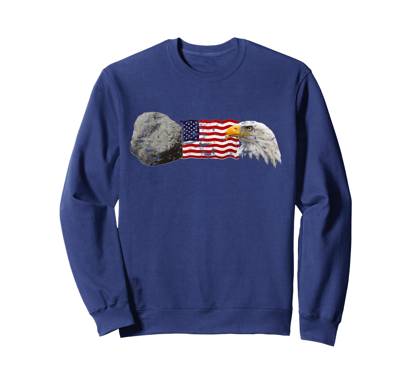 Sevenaces Rock Flag Eagle t-shirt T-Shirt