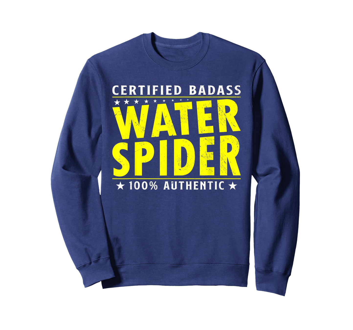 Certified Badass Water Spider Halloween Spider Lover T-Shirt