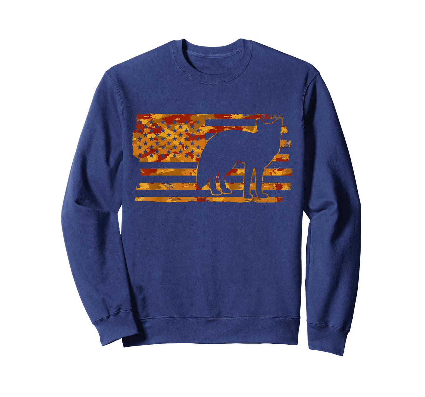 Fox American Flag - Fox Hunting T-Shirt