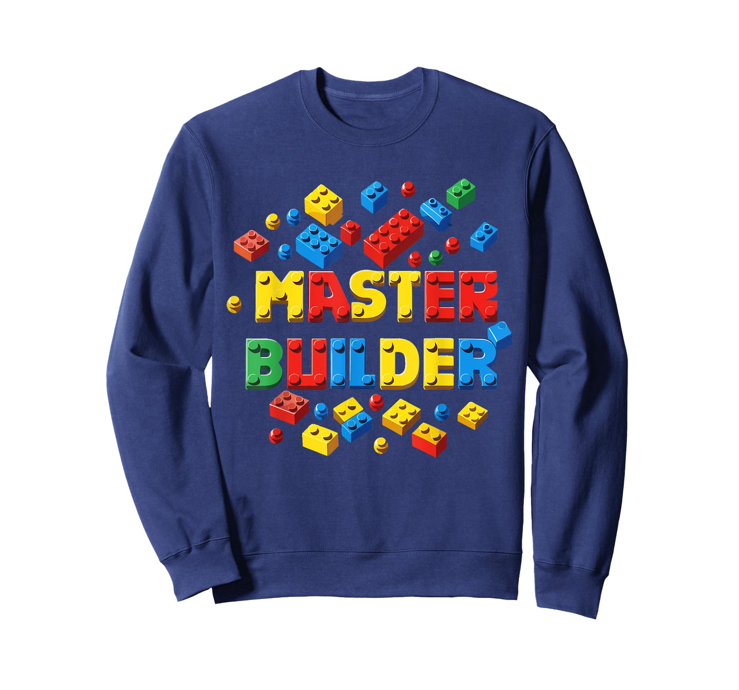 Master Builder, Block Building For A Brick Builder T-Shirt