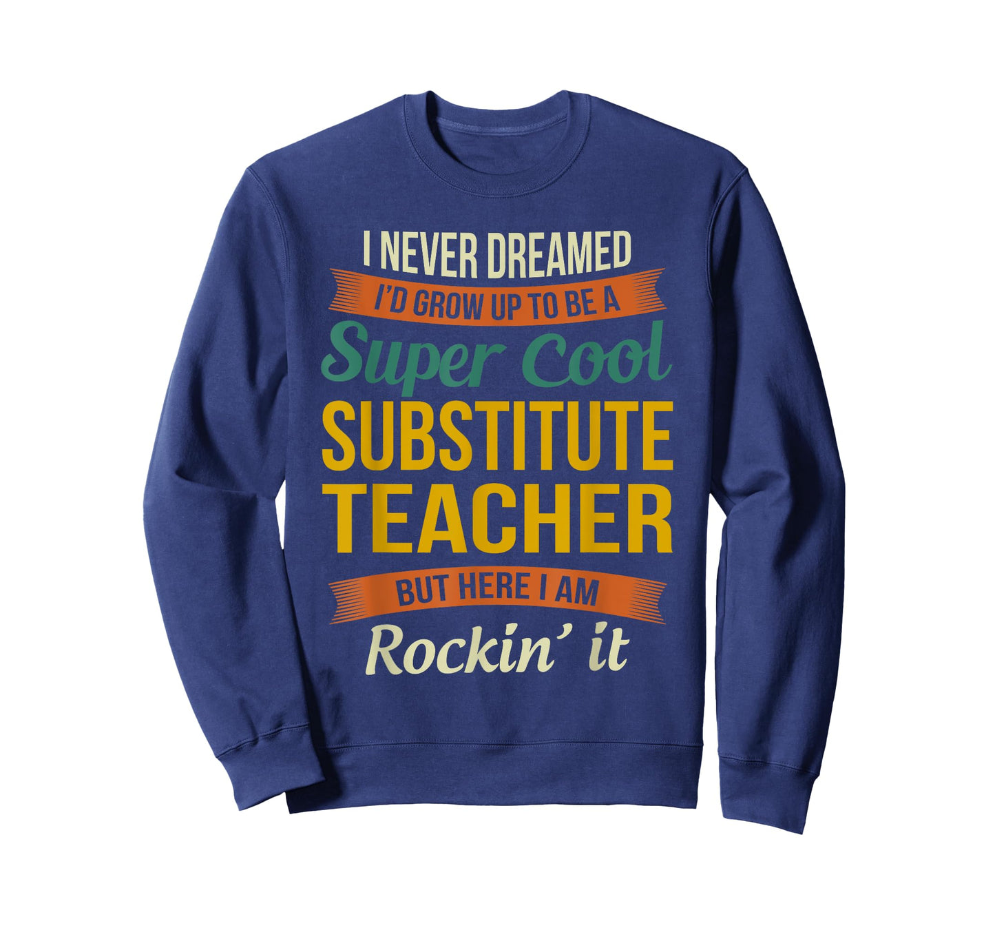 Substitute Teacher Gifts Funny Appreciation T-Shirt for Men Women