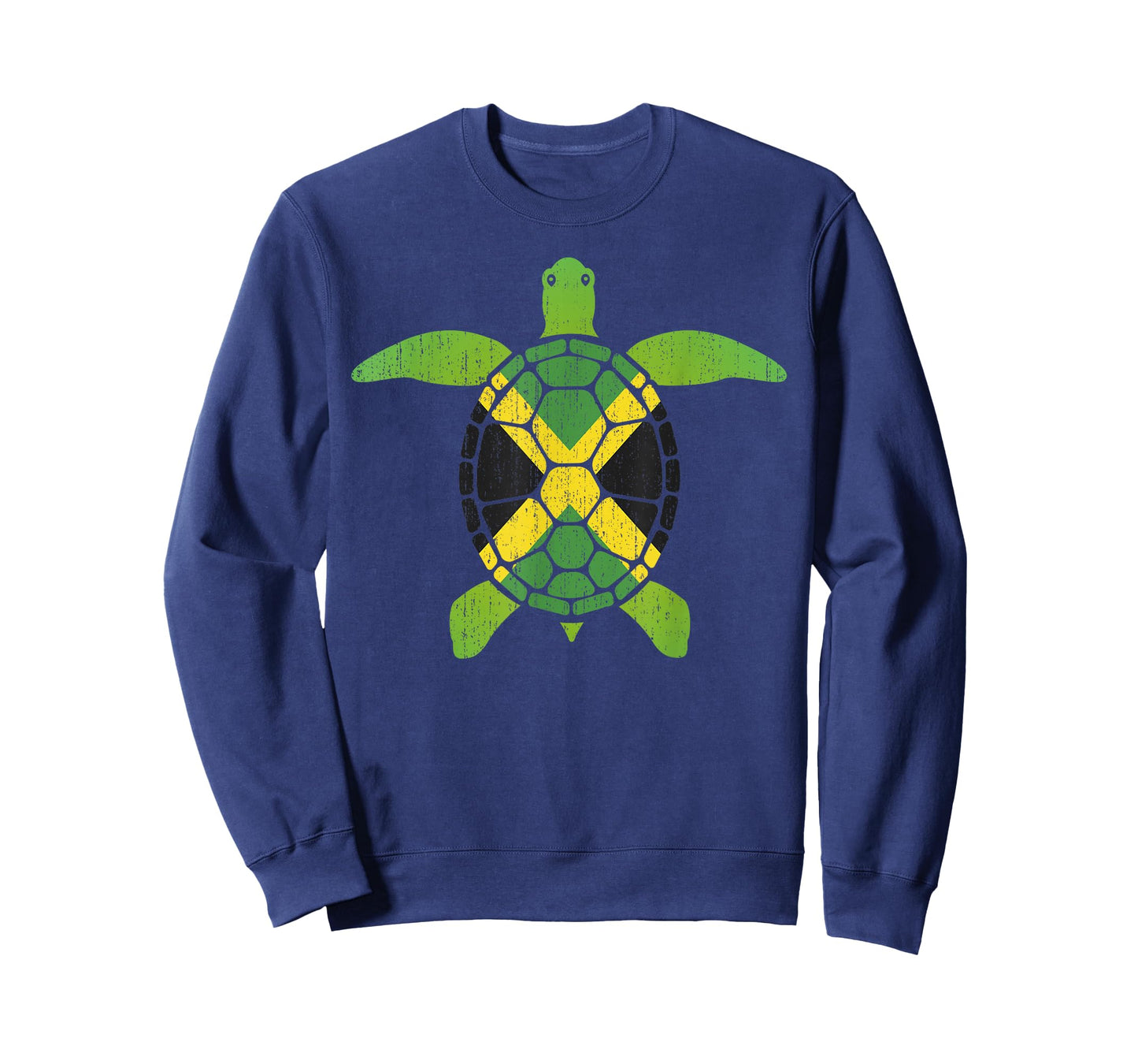 Jamaica Flag Sea Turtle t-shirt | Jamaican Sea Life tee