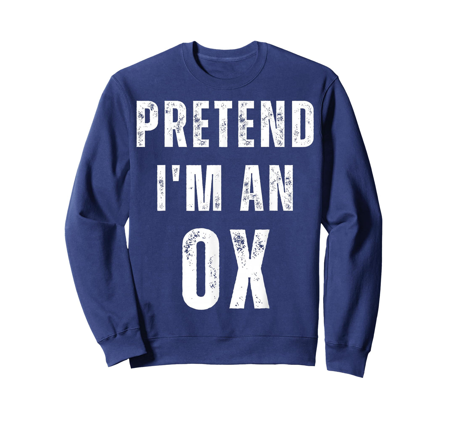 Pretend I'm an Ox Halloween Costume Funny Zodiac Graphic T-Shirt