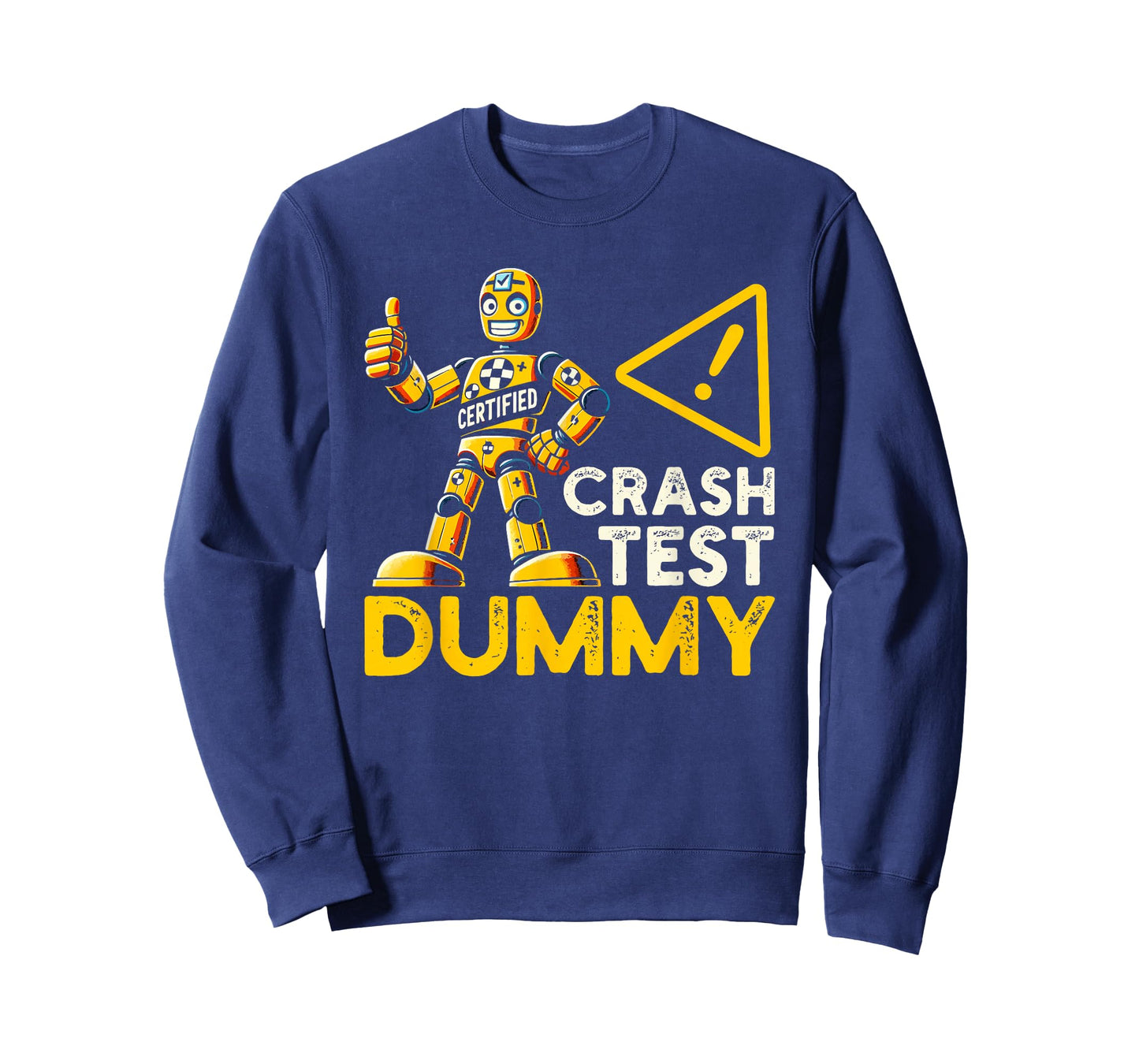 Certified Crash Test Dummy Funny Injury Injured T-Shirt