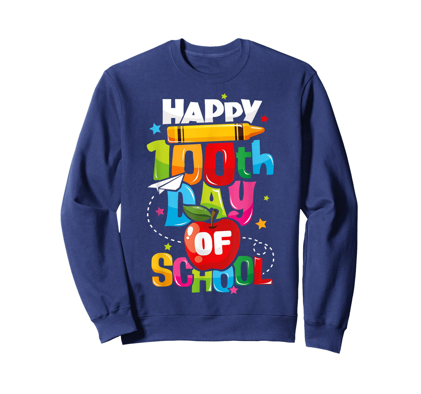 100th Day of School Teachers Kids Child Happy 100 Days T-Shirt