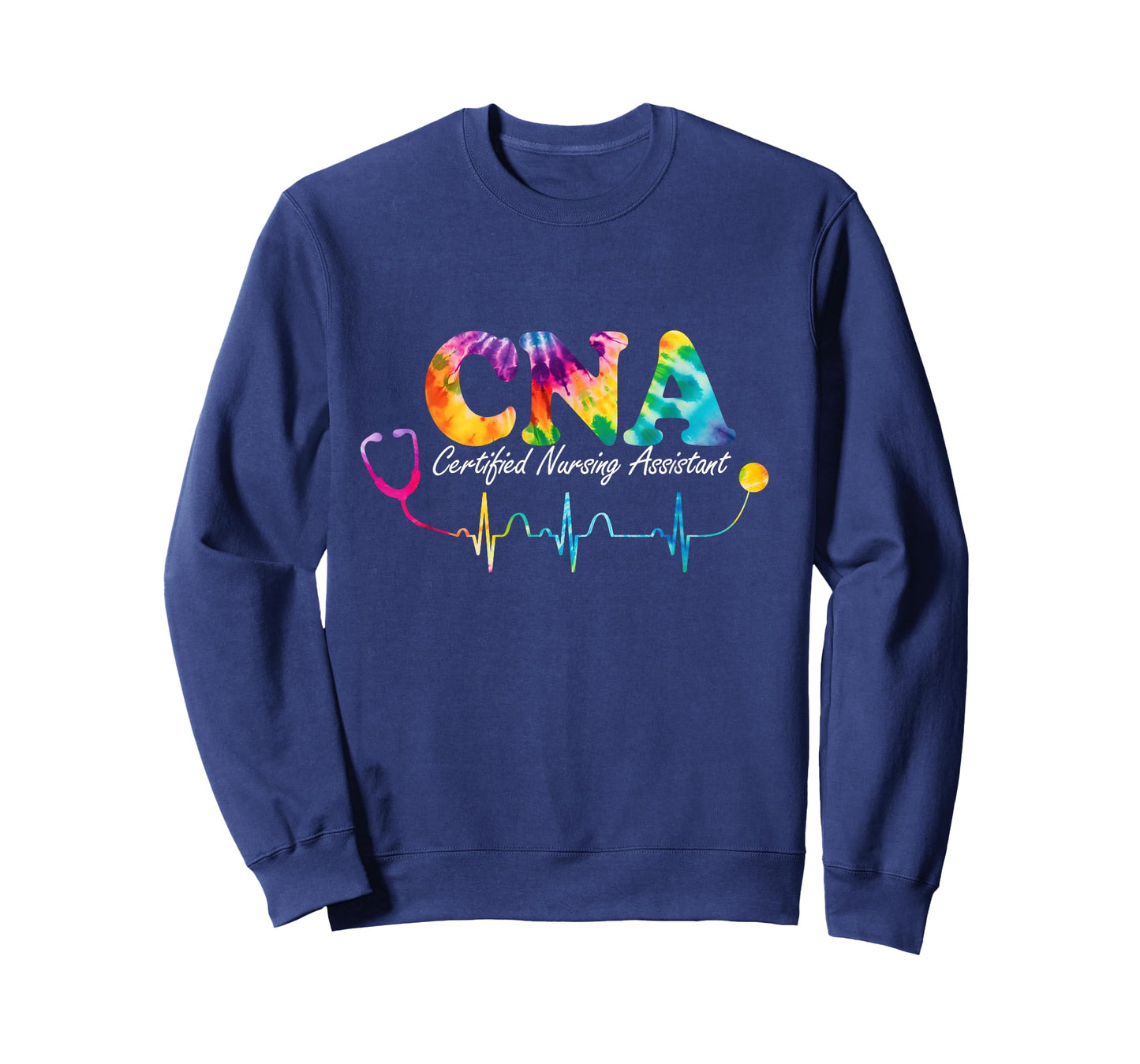Certified Nursing Assistant Tie Dye CNA Nurse T-Shirt