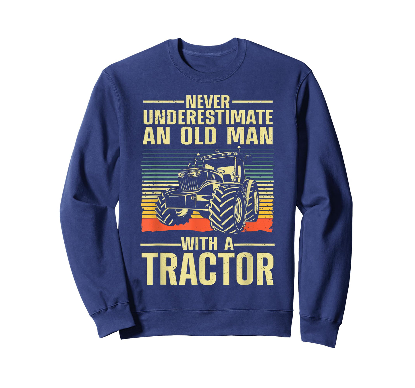 Cool Tractor For Men Dad Grandpa Farmer Driver Farming Truck T-Shirt