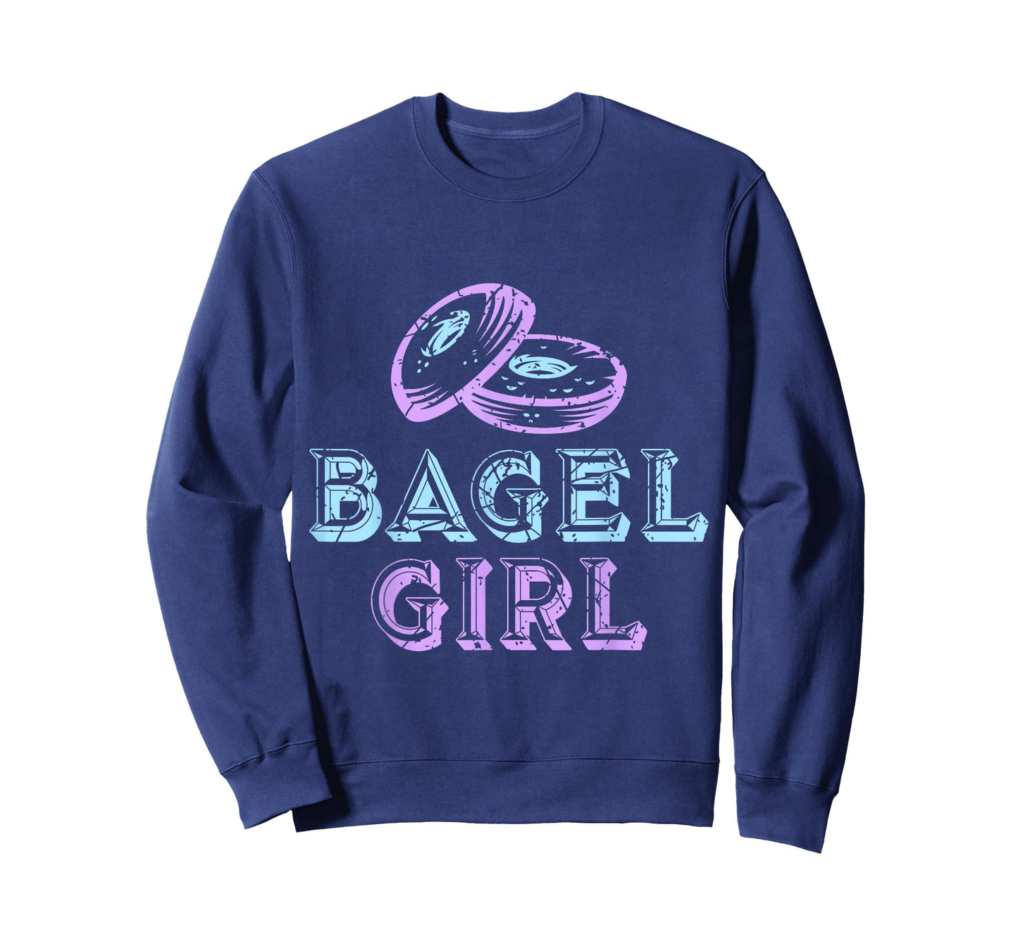Bagel Girl Funny Bagel Lover Costume Gift T-Shirt