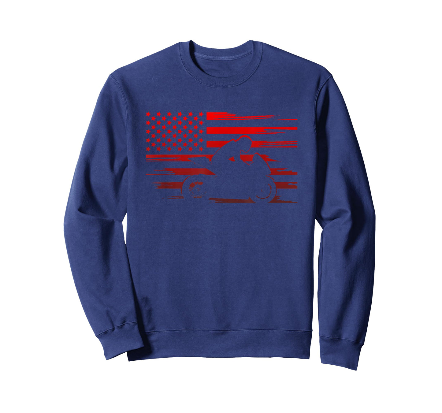 American Flag Motorcycle Clothing - Biker Motorcycle T-Shirt Small