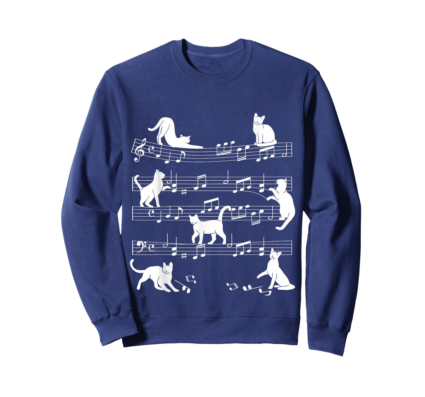 Cat Music Pet Cat Design T-Shirt for Men Women Girls Kids