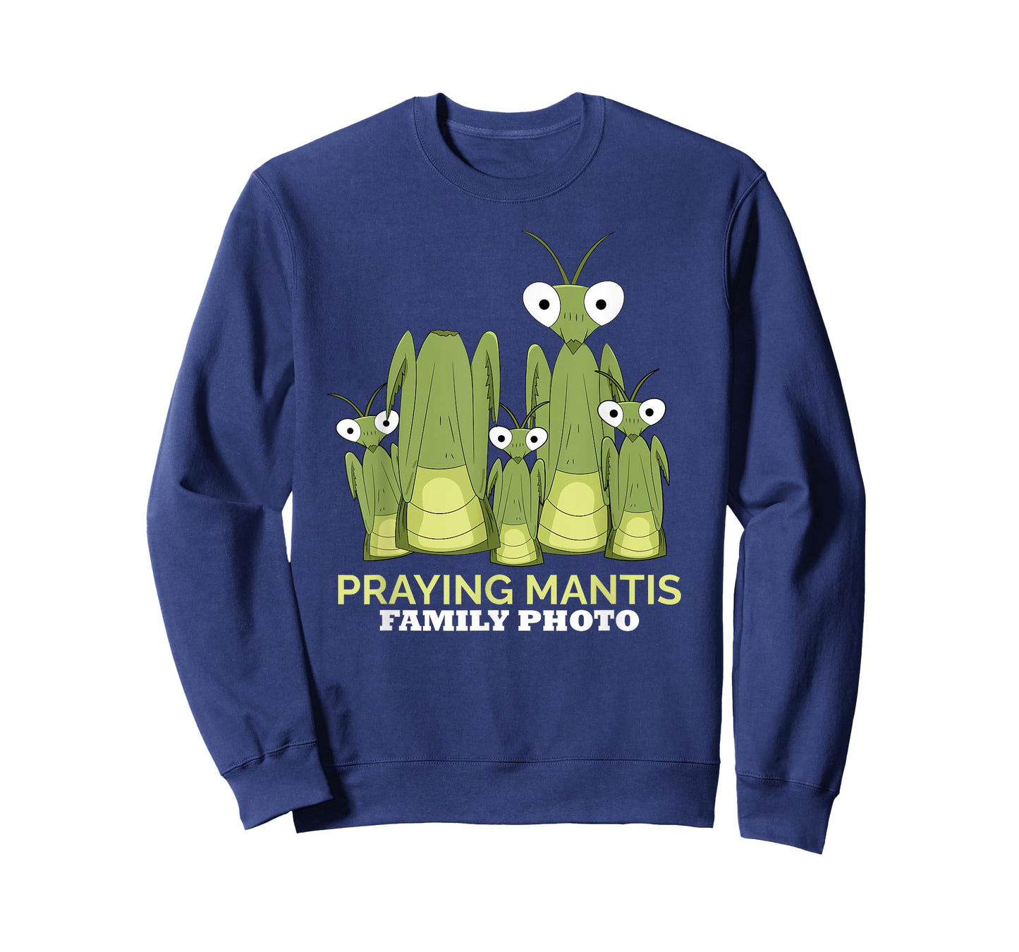 Praying Mantis Family Photo Insect Funny Praying Mantis T-Shirt