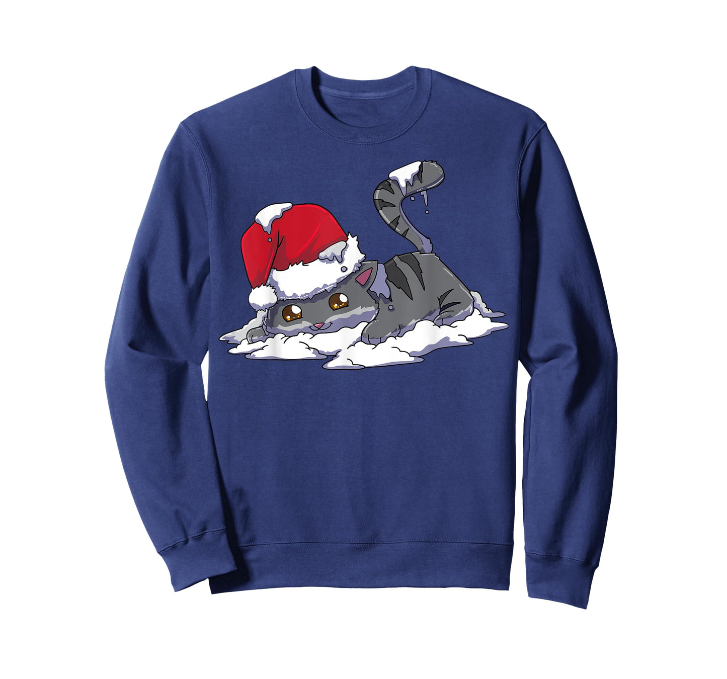 Christmas Anime Kawaii Neko Cat T-Shirt
