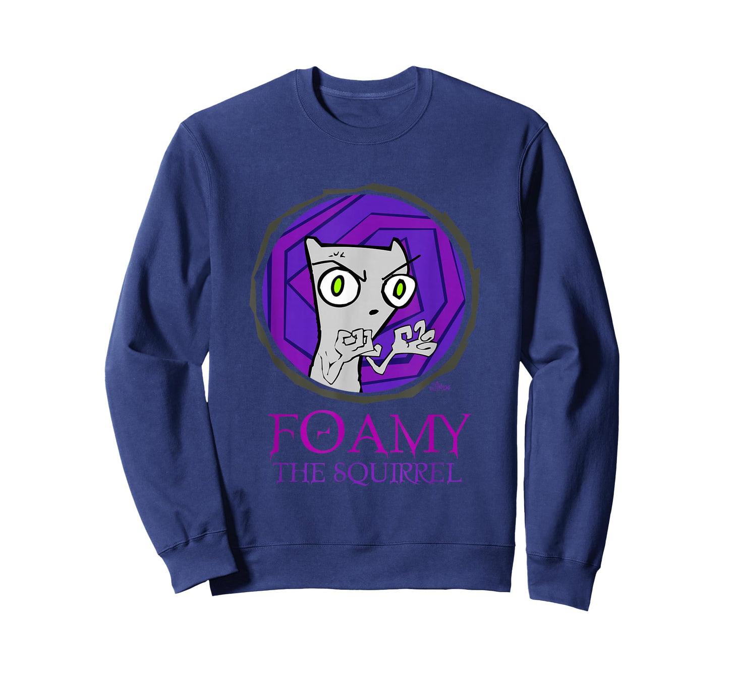 Angry Foamy The Squirrel (Classic Series) T-Shirt