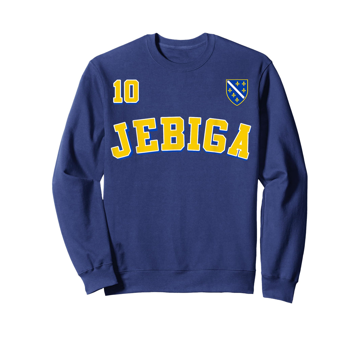 JEBIGA Bosnian Flag Pride of Bosnia and Herzegovina Funny T-Shirt