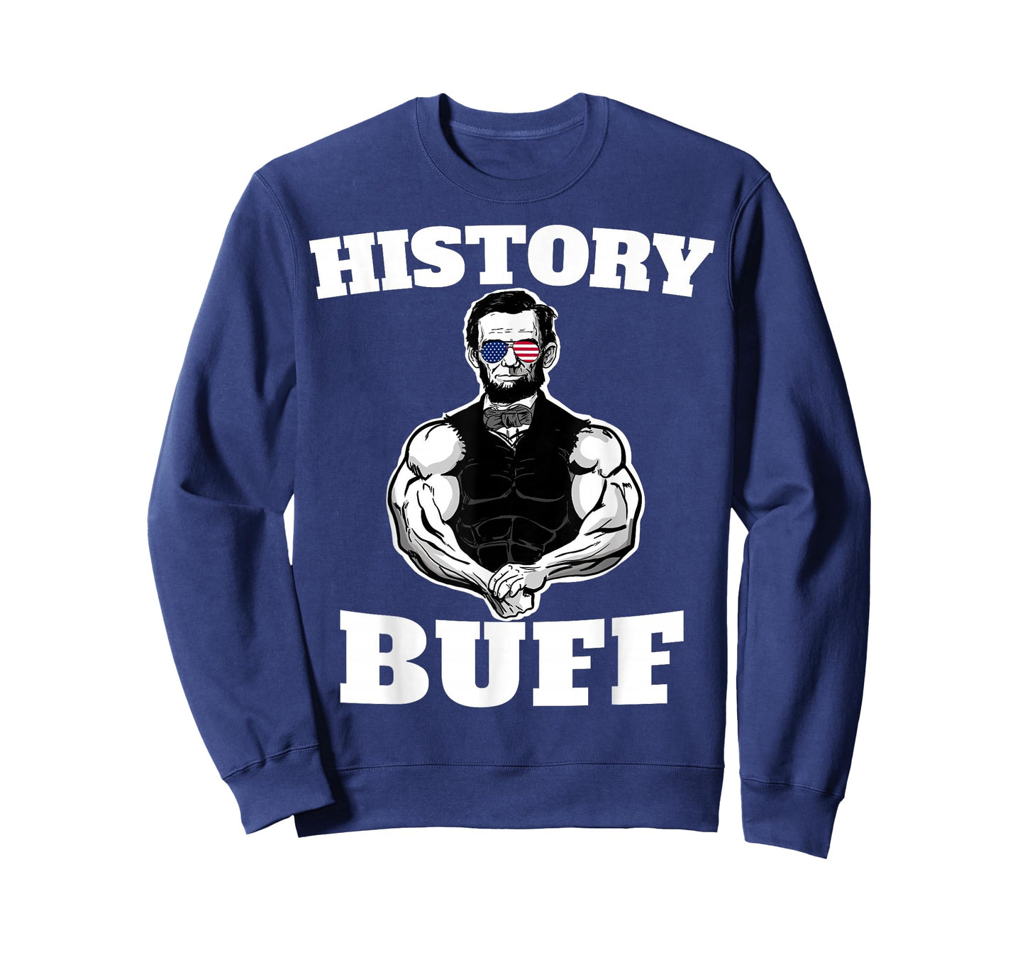 American History Buff Funny Abraham Lincoln Weightlifting T-Shirt