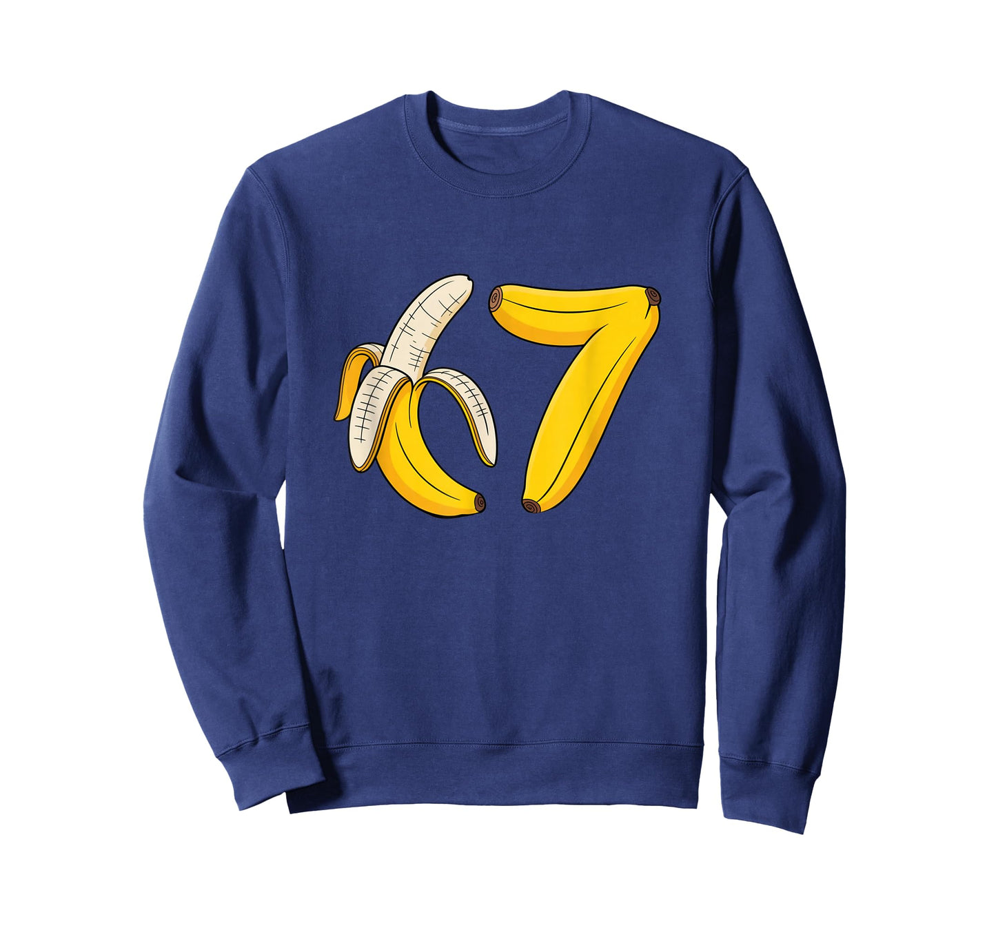 67 Banana Rizz Meme Funny Six Seven Gen Alpha Slang 6 7 T-Shirt