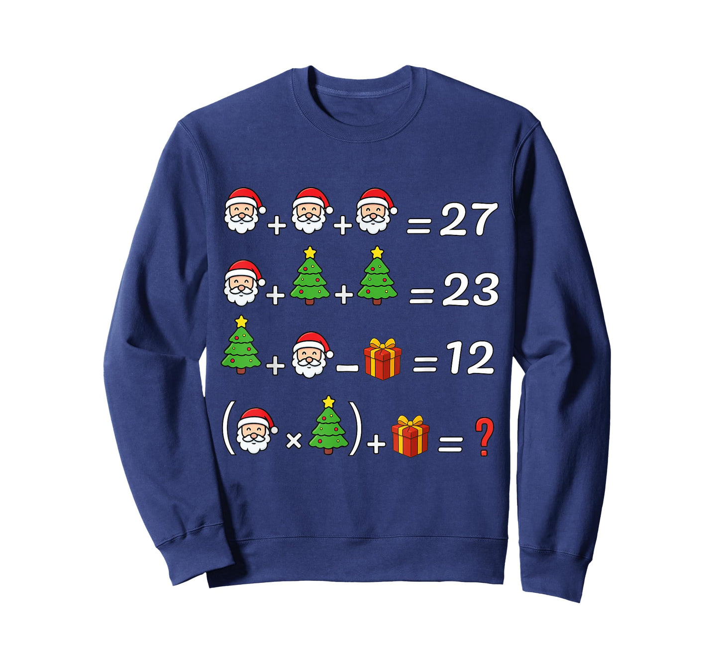 Funny 67 Meme Christmas Math Teacher Santa Six Seven Puzzle T-Shirt