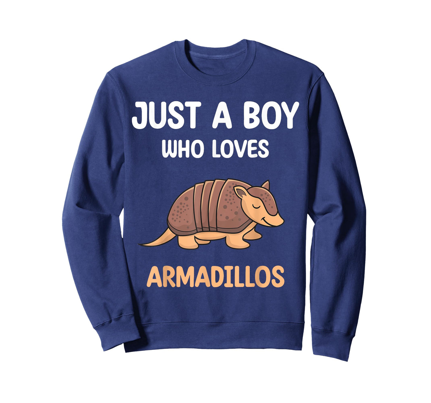 Armadillo Just A Boy Who Loves Armadillos Kids Boys Toddler T-Shirt