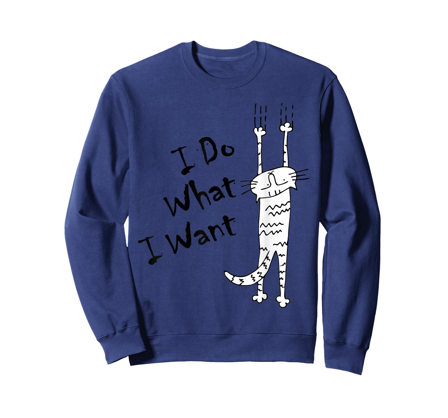 I DO What I Want cat Lover Gifts for Women and Men Funny T-Shirt