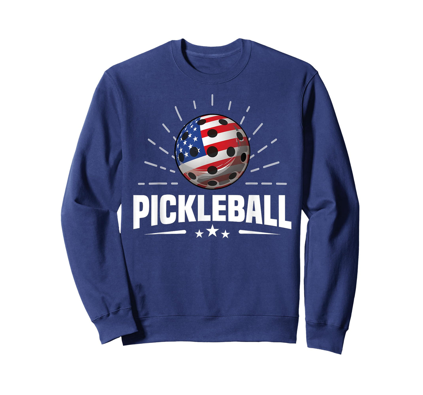 US American Flag Pickleball Player Paddleball Lover T-Shirt