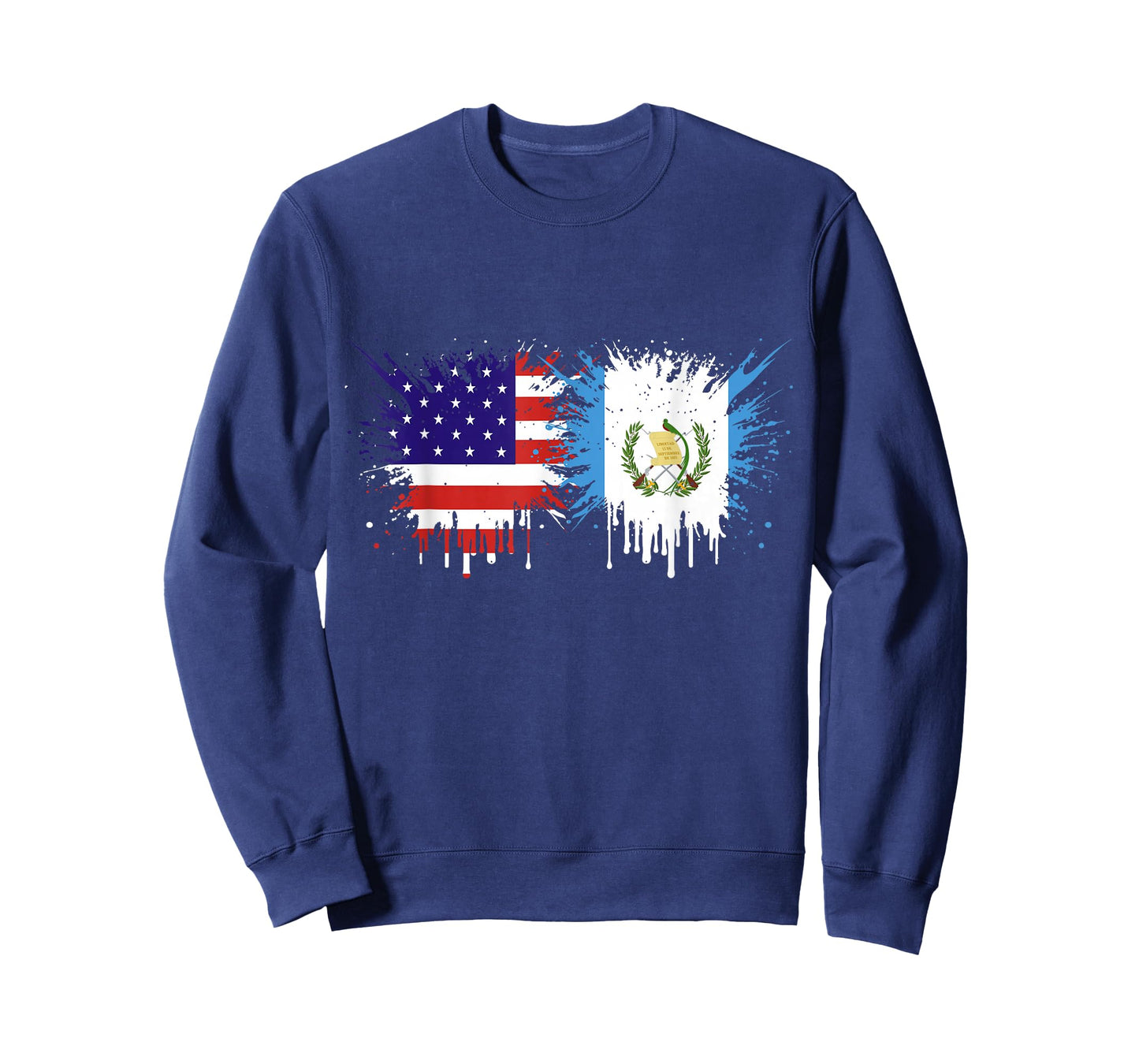 Guatemala & USA Together, Half American, Half Guatemalan T-Shirt