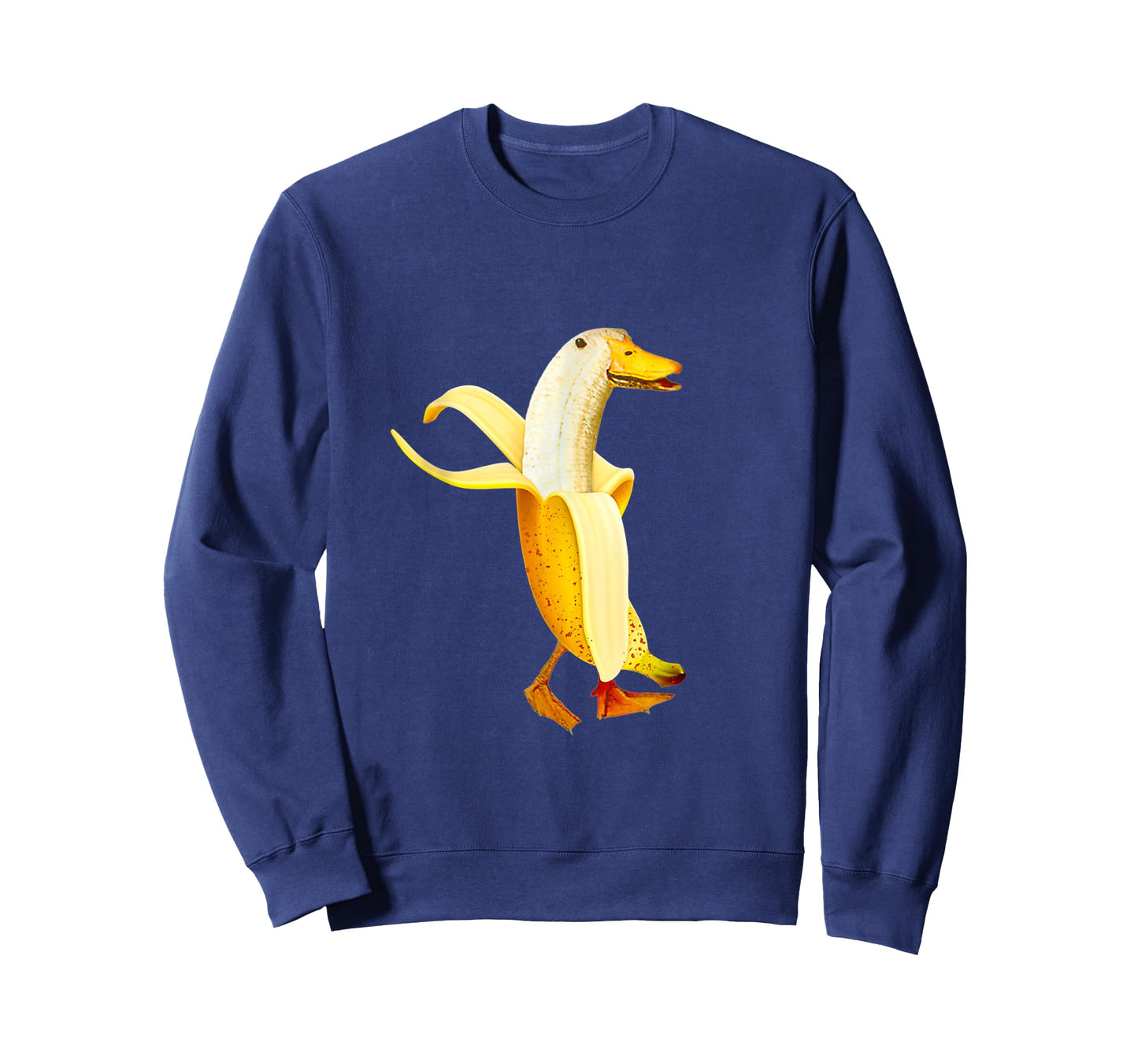Banana Duck. Funny Anthropomorphic Fruit Animals T-Shirt