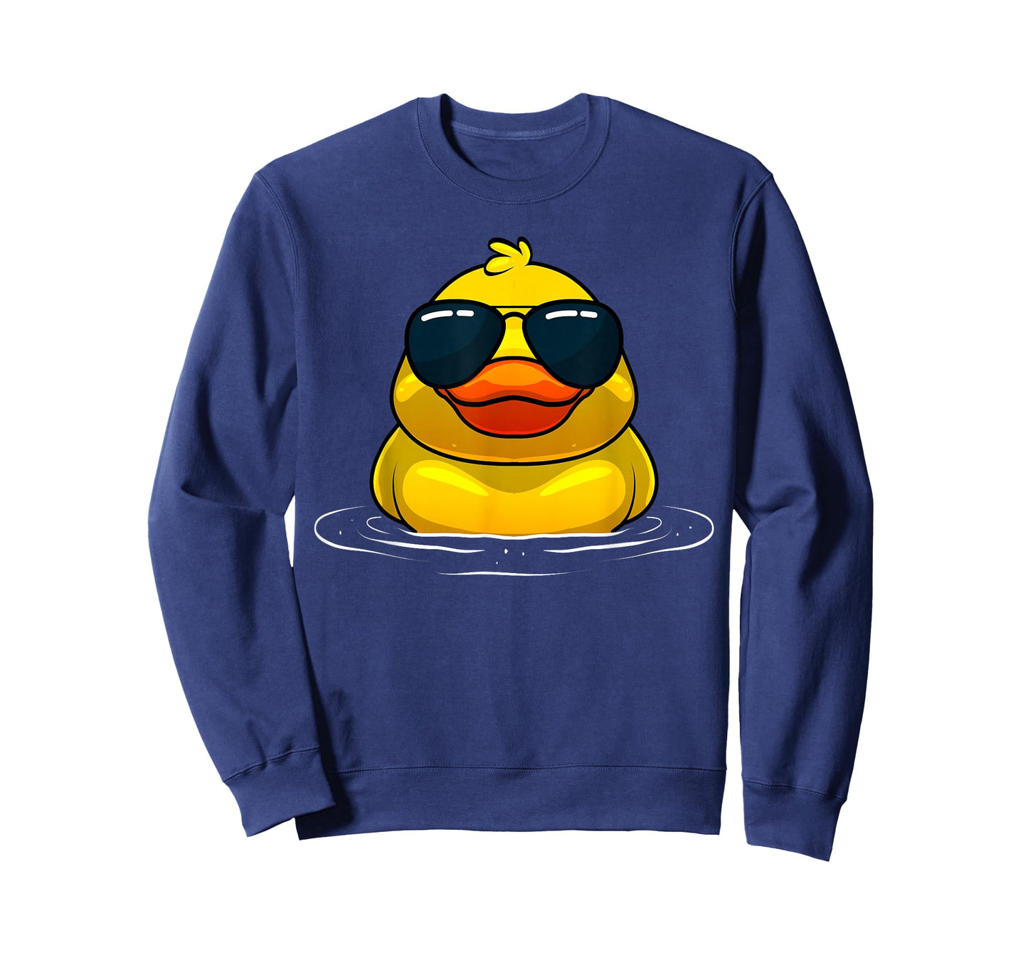 Cool Duck For Men Women Kids Rubber Duck Lovers Sunglasses T-Shirt