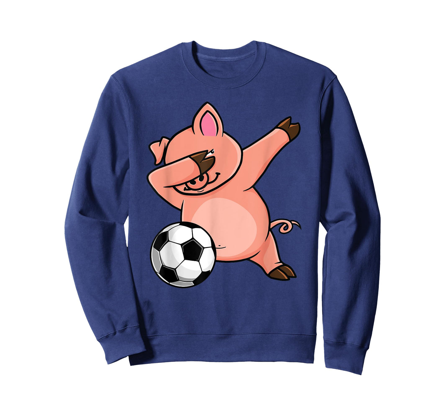 Dabbing Pig Funny Soccer Lovers Jersey Football Fans Sport T-Shirt