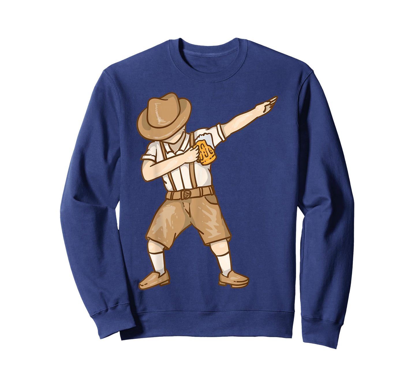 Cool Dabbing German Man with Beer Mug Shirt Oktoberfest Gift T-Shirt