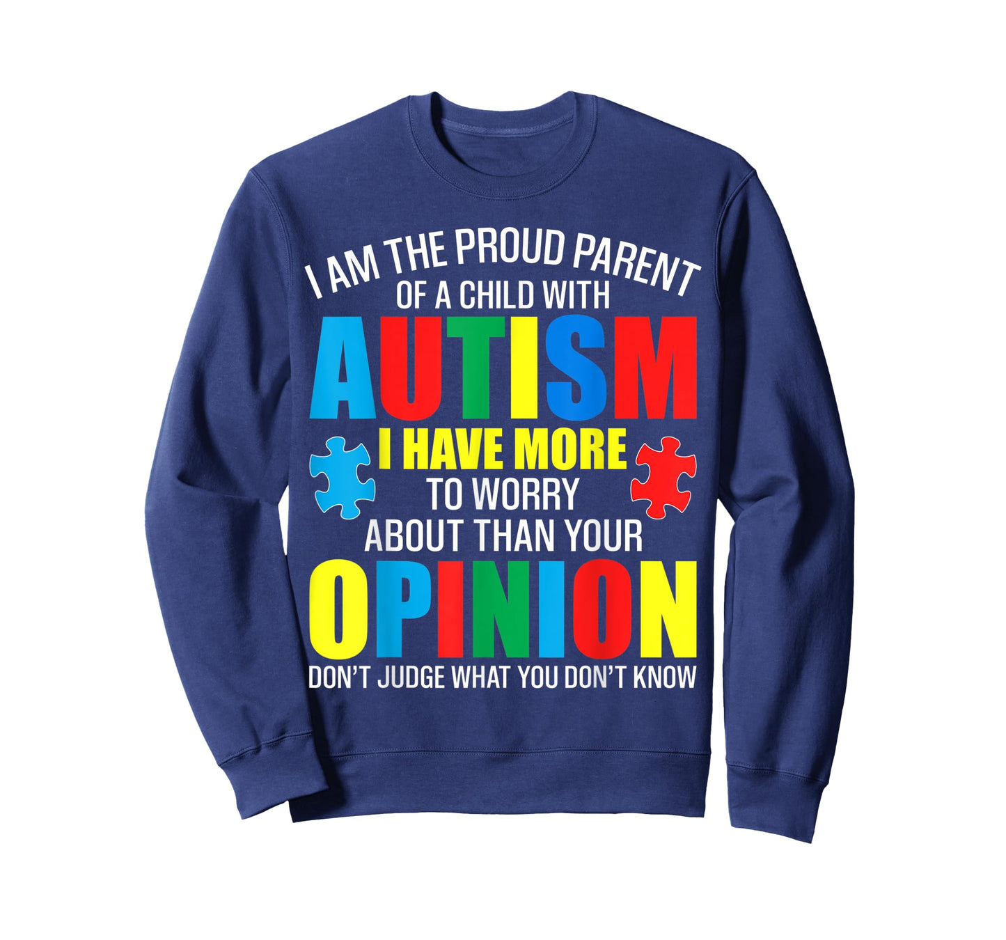 I Am The Proud Parent Of A Child With Autism shirt T-Shirt