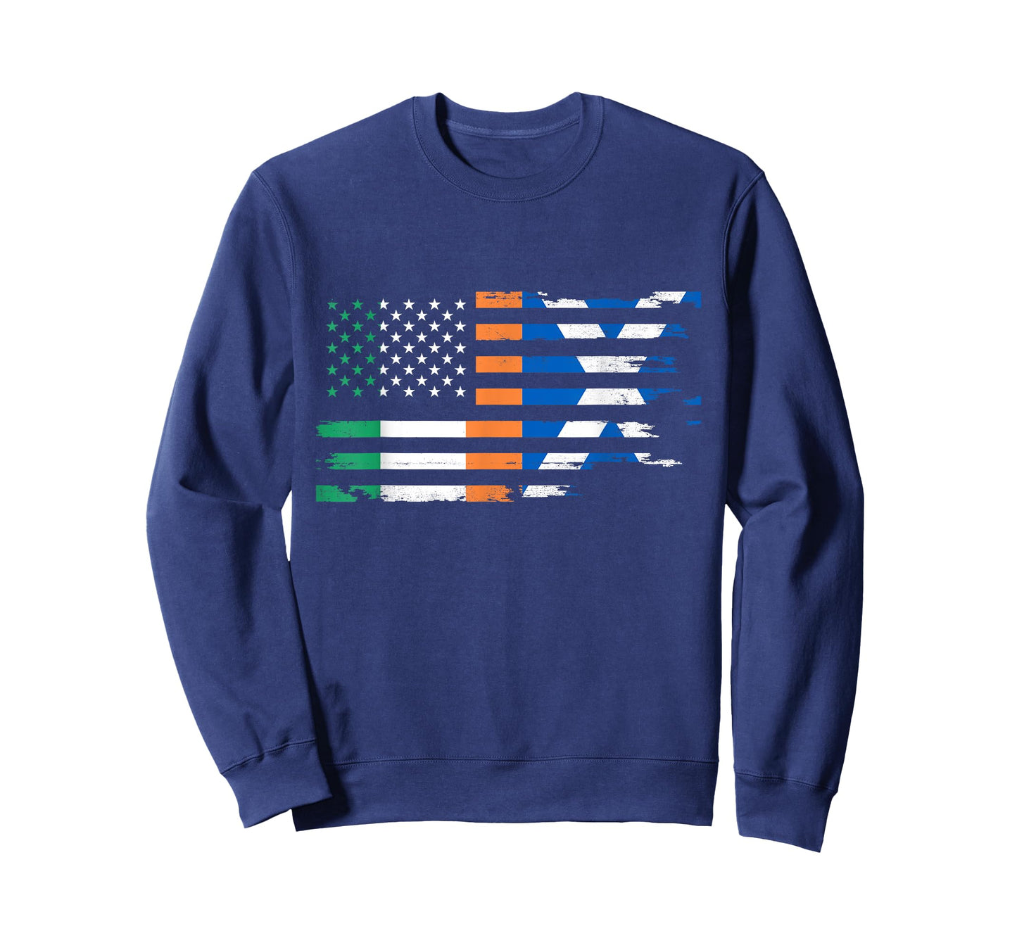Irish Scottish American Flag of Scotland Ireland Heritage T-Shirt