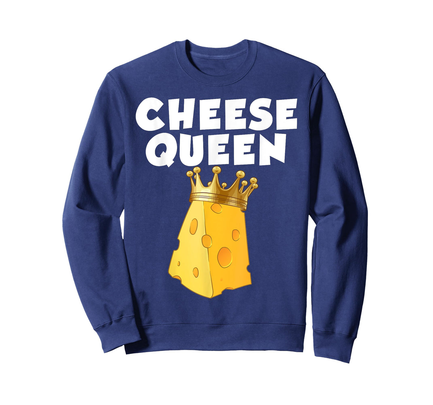 Cheese Queen Art For Women Girls Food Parmesan Cheese Lover T-Shirt