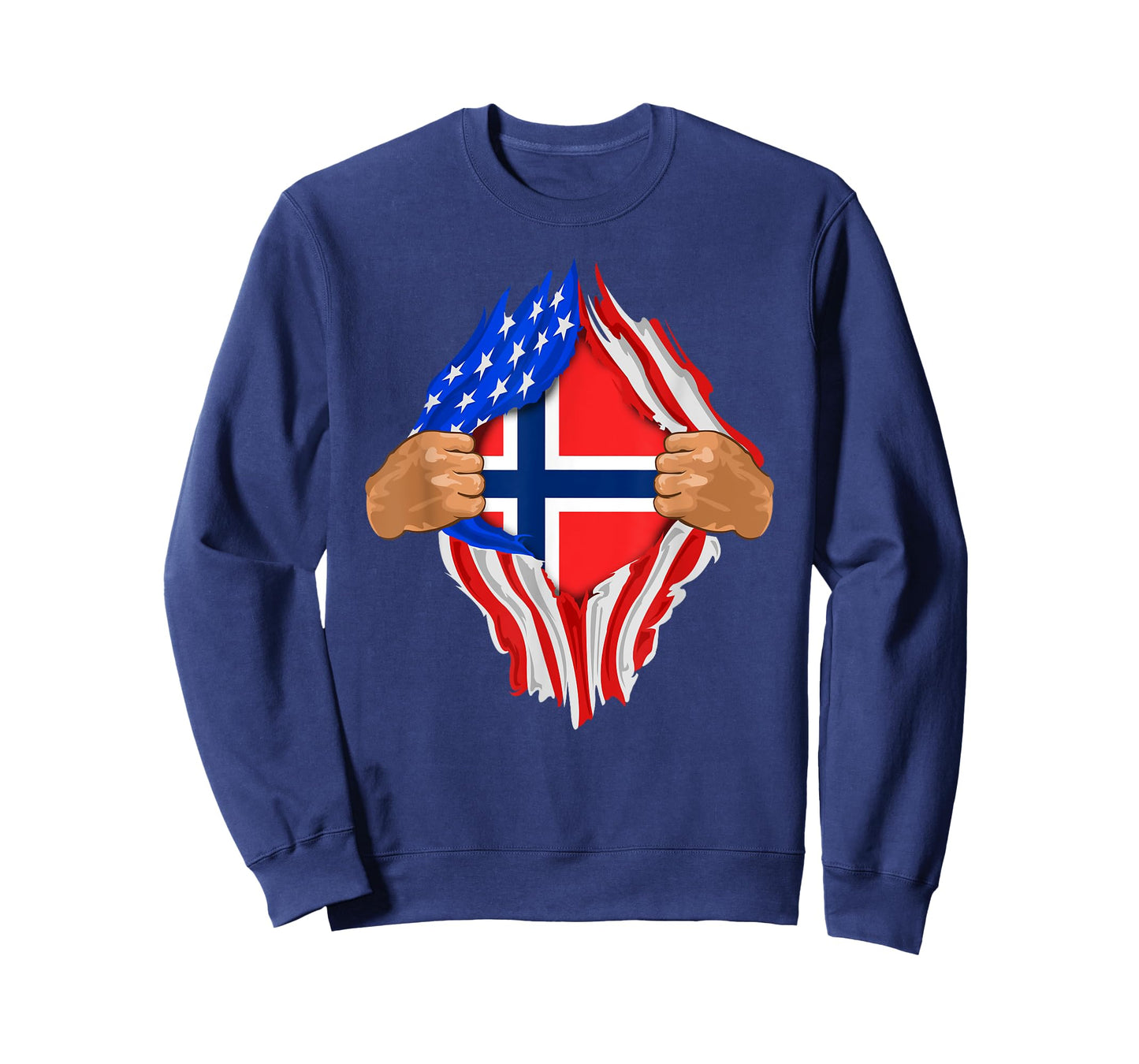 Norwegian Blood Inside Me T-Shirt | Norway Flag Gift T-Shirt