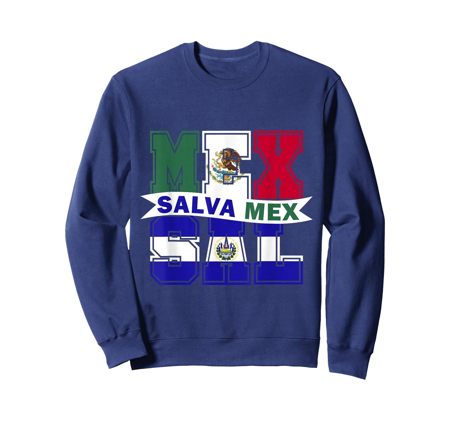 Salva Mex Half Salvadorian half Mexican El Salvador Mexico T-Shirt