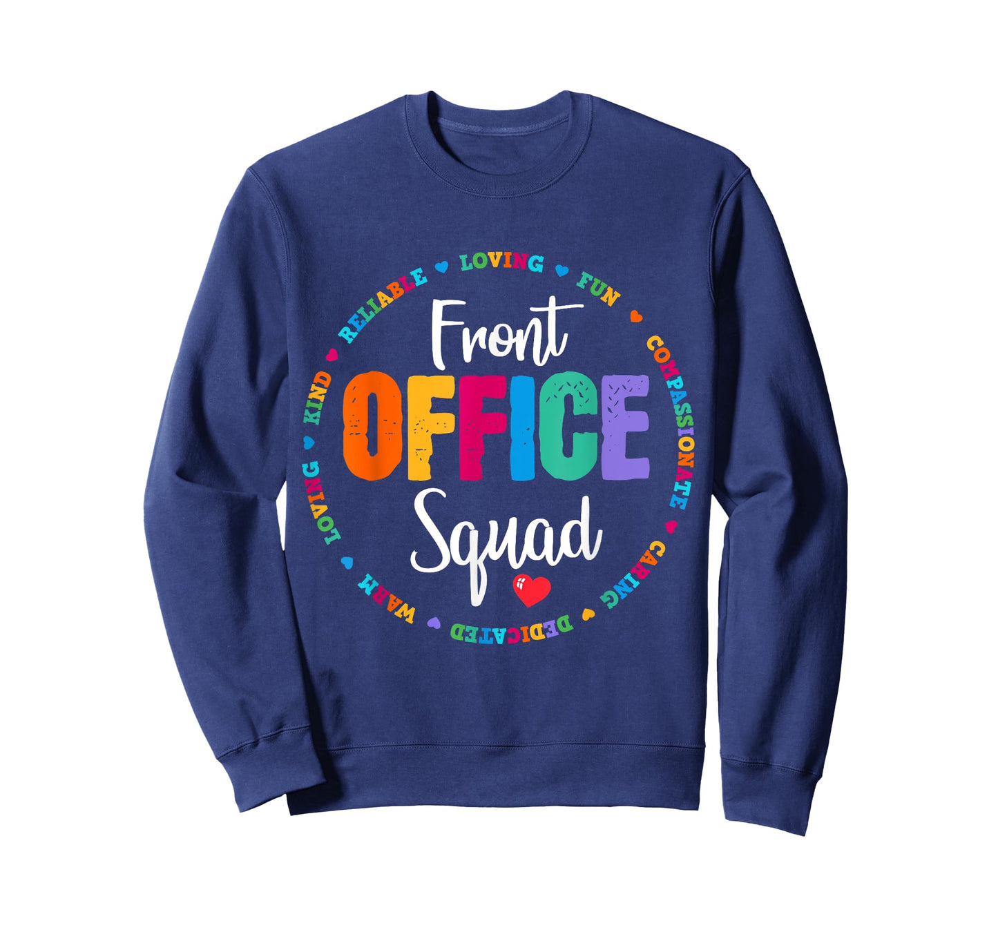 Cute School Secretary Admin Appreciation Front Office Squad T-Shirt